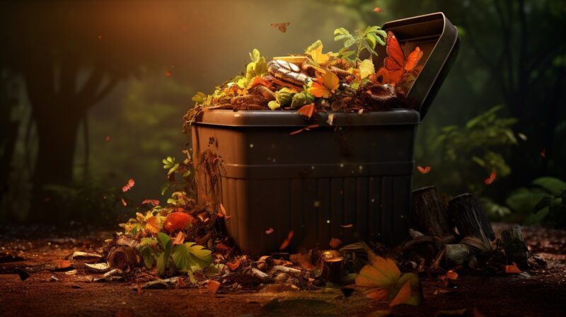 Optimizing Moisture and Oxygen Levels - compost bin