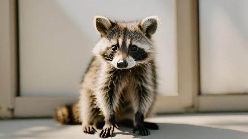 What Noises Baby Raccoon Make