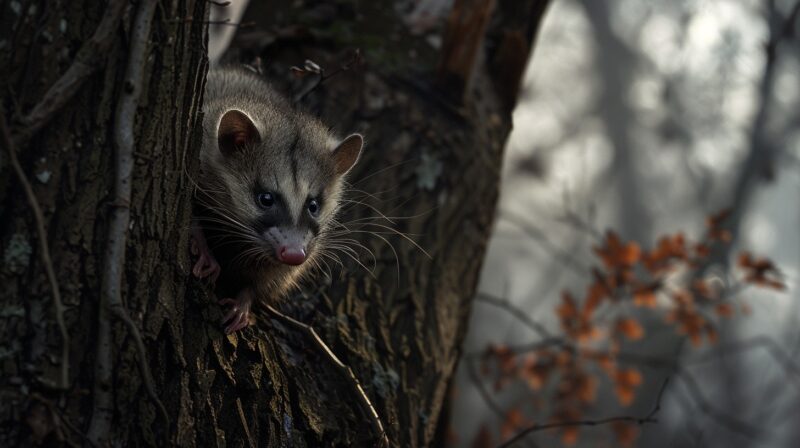 Opossum Behavior Through Sounds