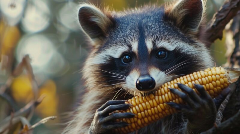 The Omnivorous Diet of Raccoons