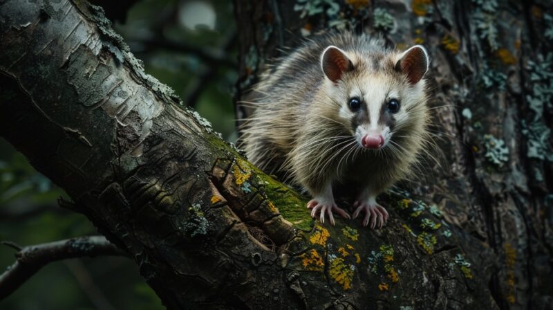 Ever wondered what sounds opossums make, from hissing and growling to clicking